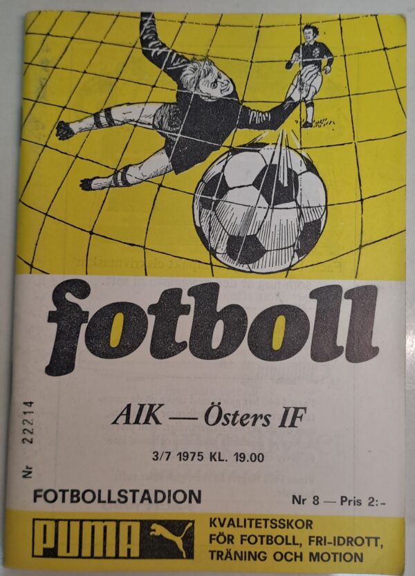 AIK-ÖSTER IF 1975