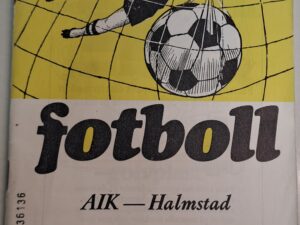 AIK-HALMSTAD 1974