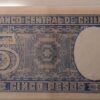 CINCO PESOS från Chile. Mycket bra skick-