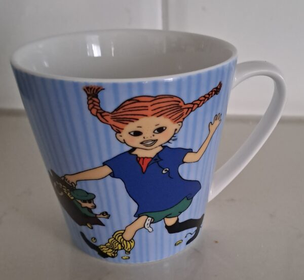 PIPPI LÅNGSTRUMP mugg. Ny.