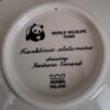 WORLD WILDLIFE FUND små ARABIA Tallrik. Mycket bra skick