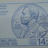 NOBELPRISTAGARE 1920 frimärker oanvänd och Ostämplat.
