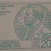 NOBEL PRISTAGARE 1920 frimärker oanvänd och Ostämplat.