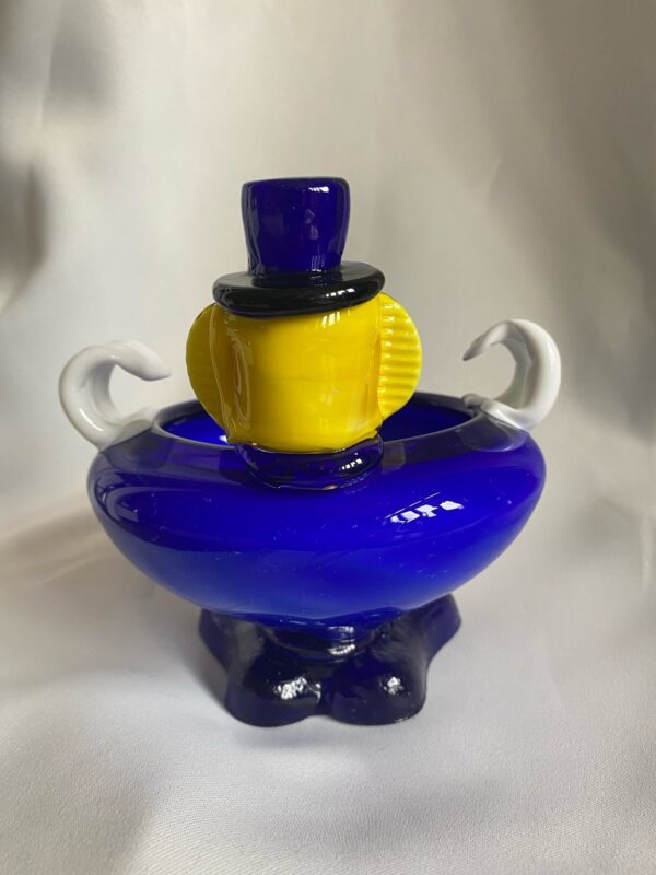 MURANO CLOWN SKÅL i glas.