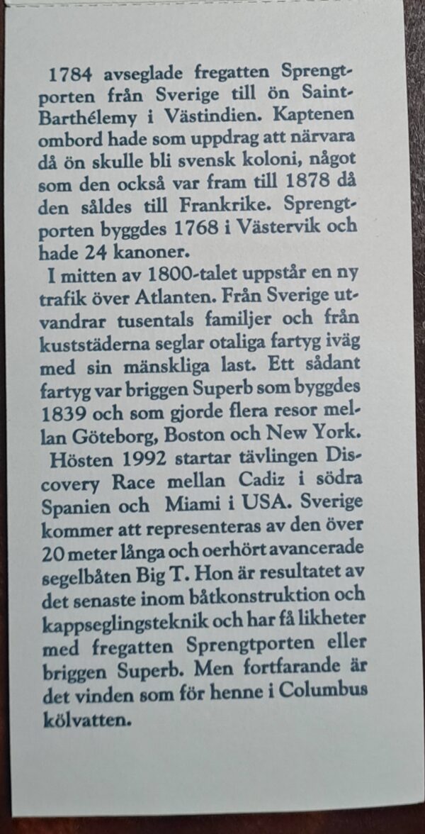 Europa 92 Häften. Komplett oanvänd/ostämplat