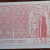 Julpost 1982 Komplett oanvänd/ostämplat