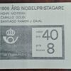 1906 Års Nobelpristagare. Komplett oanvänd/ostämplat