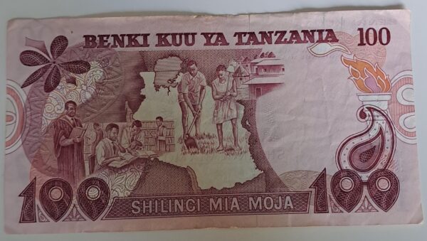100 Shilingi från Tanzania