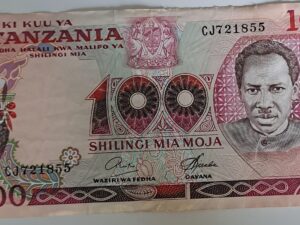 100 Shilingi från Tanzania
