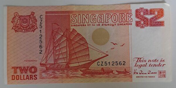 2 Dollars från Singapore