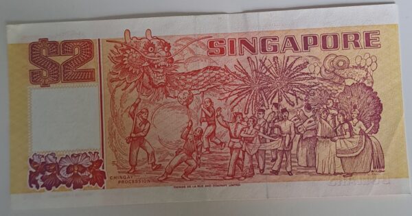 2 Dollars från Singapore