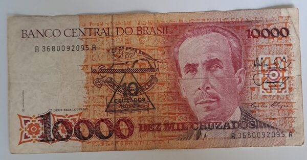 10000 Cruzados från Brasil
