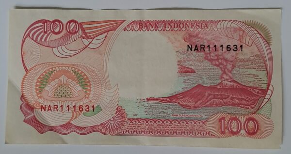 100 Rupiah från Indonesia