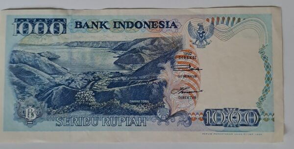 1000 Rupiah från Indonesia