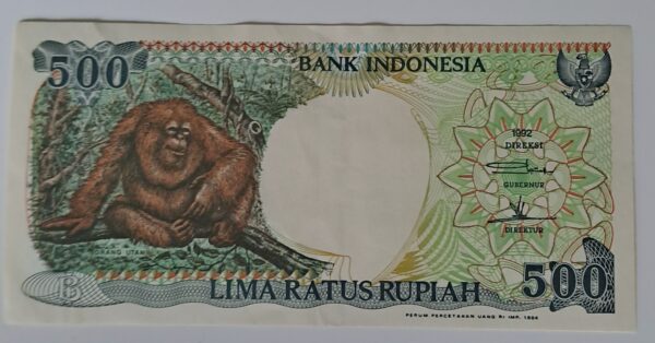 500 Rupiah från Indonesia