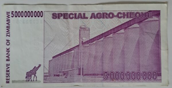 Five Billion Dollars från Zimbabwe