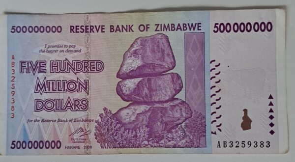 Five Billion Dollars från Zimbabwe