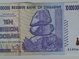 Ten Billion Dollars från Zimbabwe