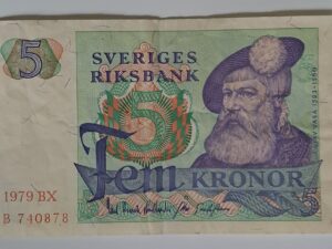 5 KRONOR SVENSK Mycket bra skick.
