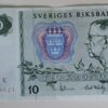 10 KRONOR SVENSK Mycket bra skick.