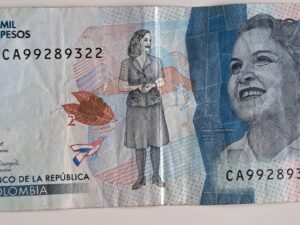 Sedel från Colombia