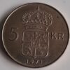 5 KRONOR SVENSK Mynt ycket bra skick.