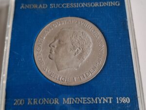 200 KRONOR SVENSK Mynt mycket bra skick.