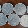 6 st. 1 krona från 1968 och 1 st från 69