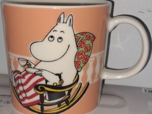 Moominmamma,Muminmugg helt Ny, oanvänd