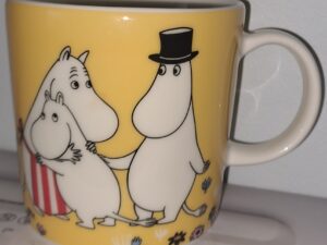 Moomin 80 år, Family Time,Muminmugg helt Ny, oanvänd