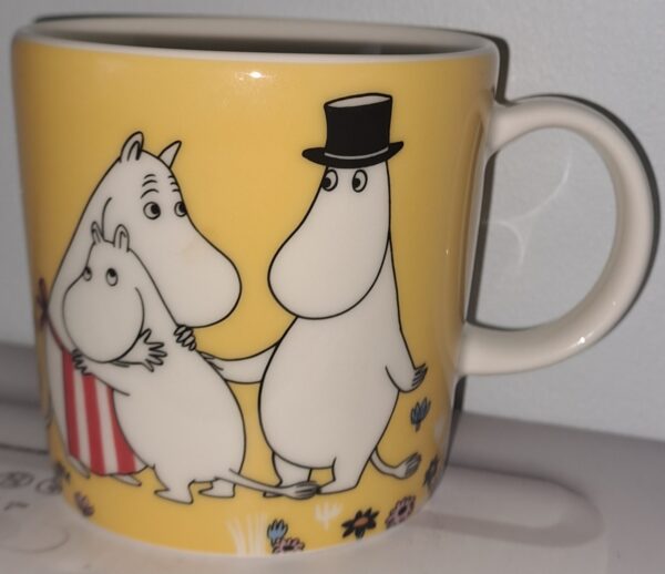 Moomin 80 år, Family Time,Muminmugg helt Ny, oanvänd