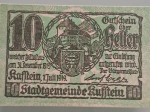 RATIONALISERINGS KUPONG från 1919. Oavänd, Ostämplat. Mycket bra skick.