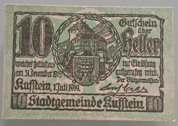RATIONALISERINGS KUPONG från 1919. Oavänd, Ostämplat. Mycket bra skick.