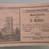 RATIONALISERINGS KUPONG från 1920. Oavänd, Ostämplat. Mycket bra skick.