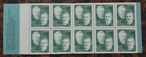 NOBELPRISTAGARE 1911. Oanvänd och Ostämplat. Mycket bra skick.