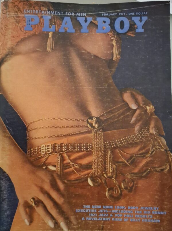 PLAYBOY från Februari 1971. Mycket bra skick.