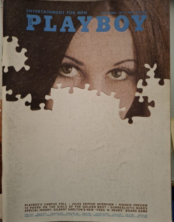 PLAYBOY från September 1971. Mycket bra skick.