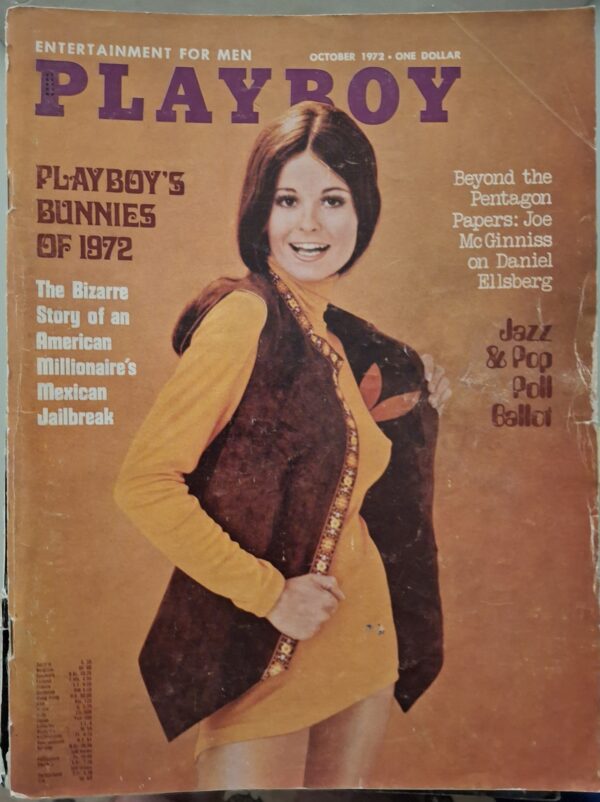 PLAYBOY från Oktober 1972. Mycket bra skick.