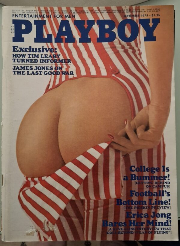 PLAYBOY från September 1975. Mycket bra skick.
