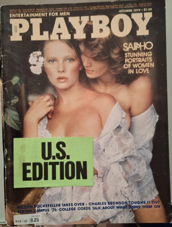 PLAYBOY från Oktober 1975. Mycket bra skick.