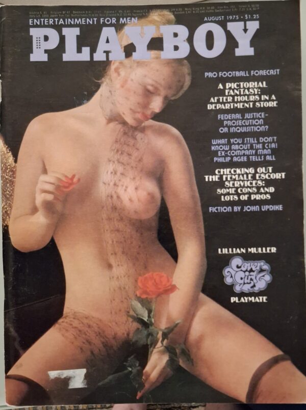 PLAYBOY från Augusti1975. Mycket bra skick.