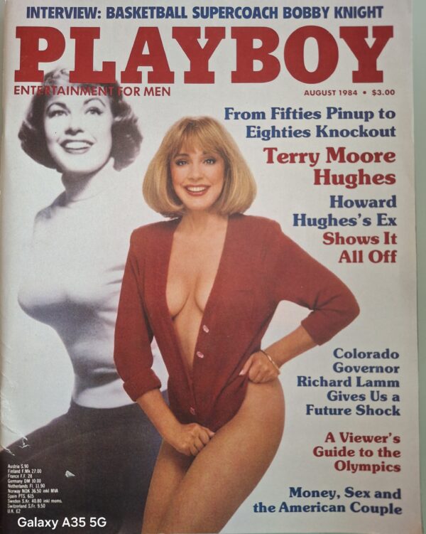 PLAYBOY från Augusti 1984. Mycket bra skick.