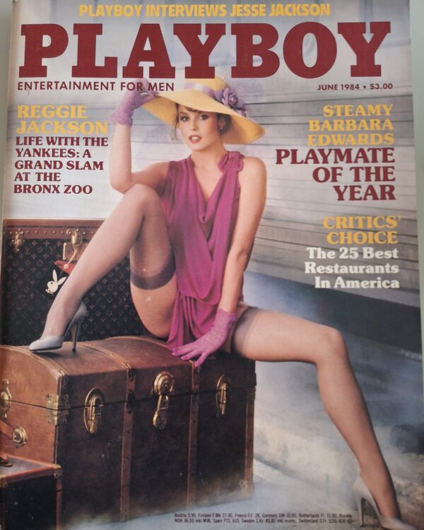 PLAYBOY från Juni 1984. Mycket bra skick.