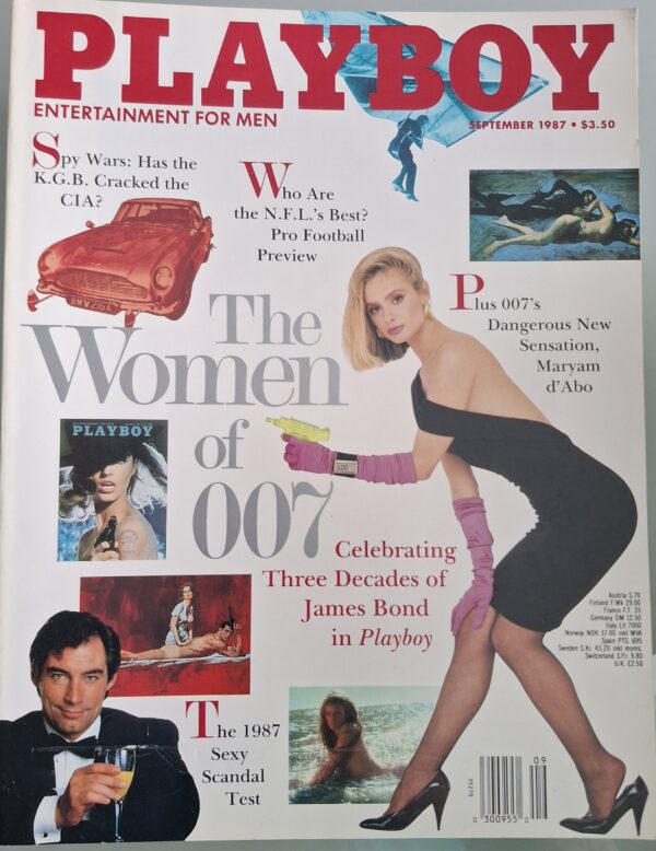 PLAYBOY från September 1987. Mycket bra skick.
