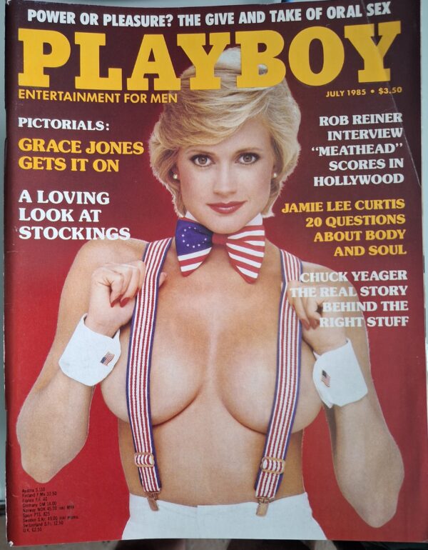 PLAYBOY från July 1985. Mycket bra skick.