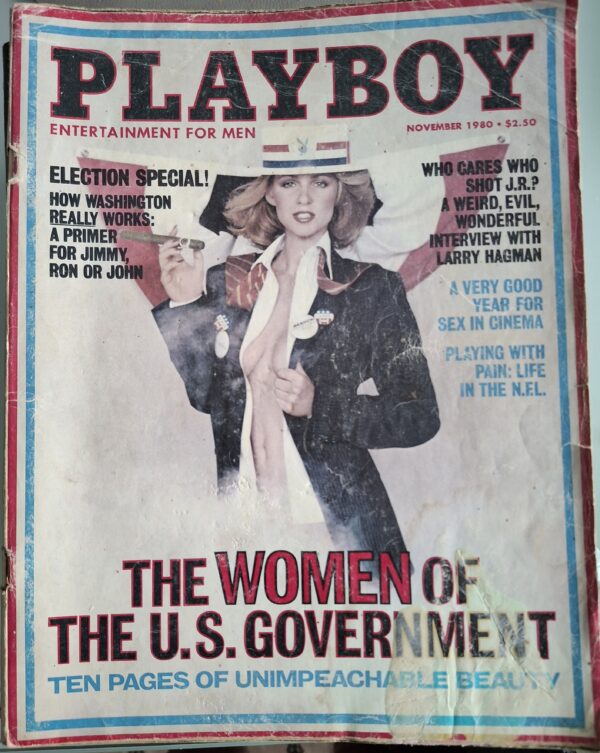 PLAYBOY från November 1980. Dåligt skick.
