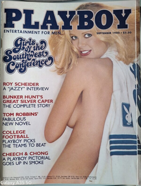 PLAYBOY från September 1980. Mycket bra skick.