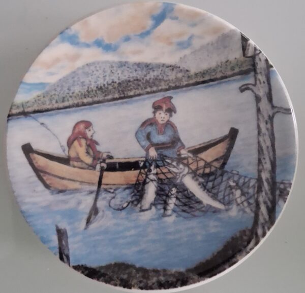 ARABIA 22 små  Tallrik. Mycket bra skick