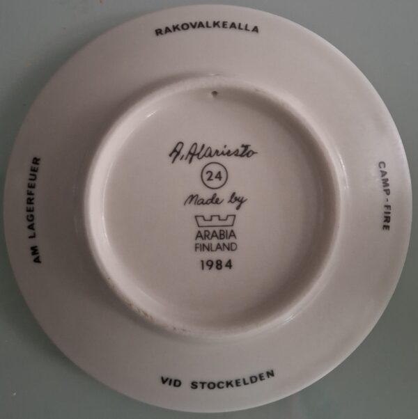 ARABIA 24 Tallrik. Mycket bra skick