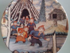 ARABIA 19 Tallrik. Mycket bra skick